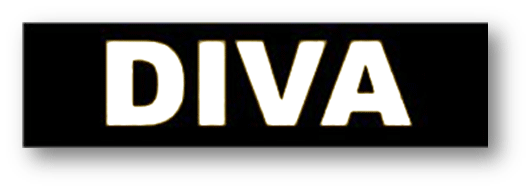 75_0 Stilvolles schwarzes Hundegeschirr mit „DIVA“-Schriftzug, perfekt für modische Haustiere.